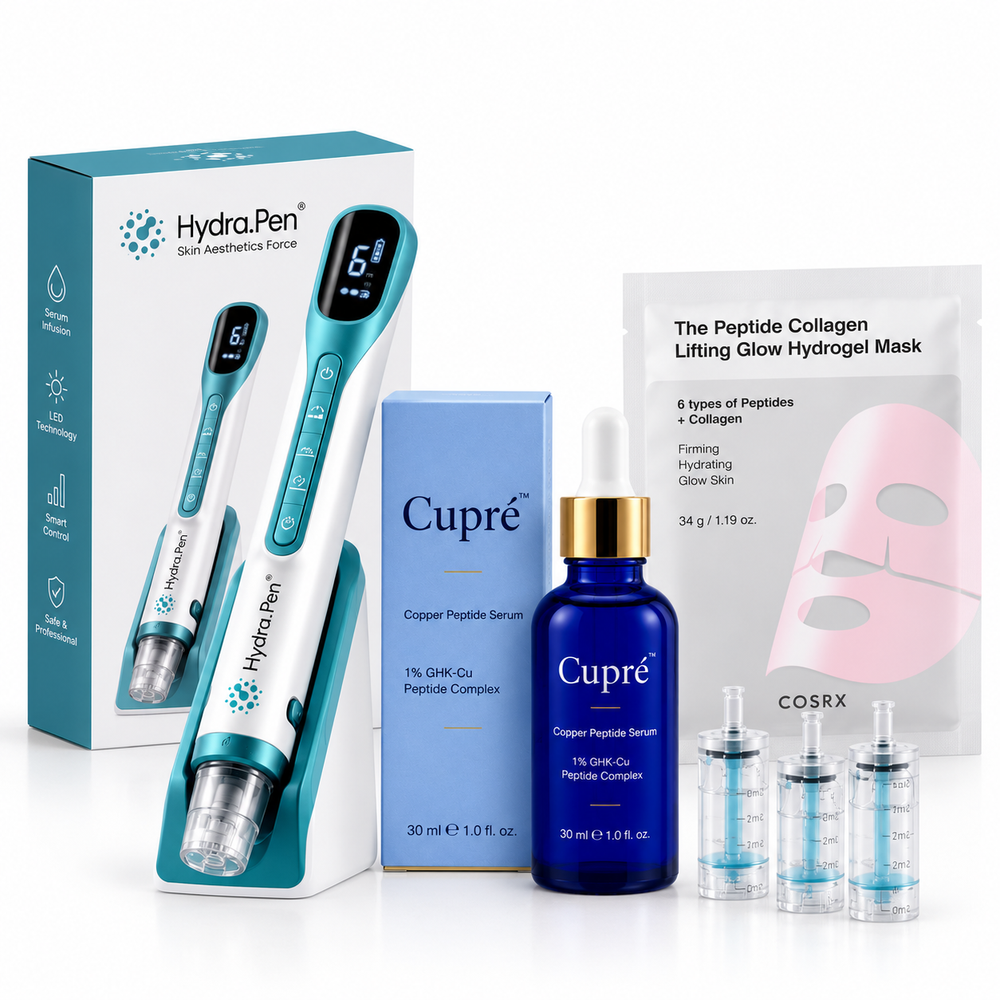 Skin booster kit Hydra Pen H6 & Cupré kobberpeptid serum