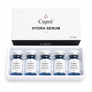 Cupré Hydra Serum – Hyaluronsyre & kobberpeptid | 5 × 5 ml