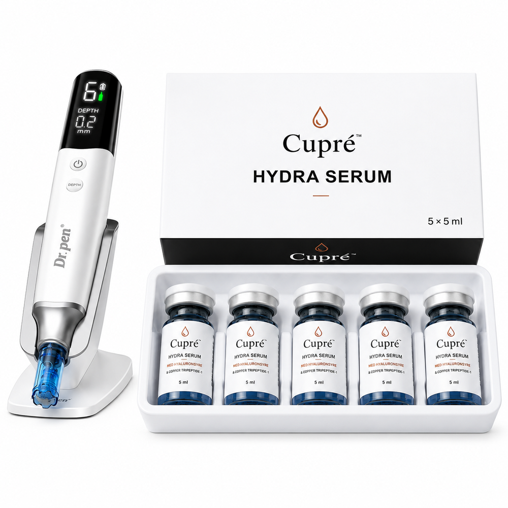 Cupré Microneedling Kit med Dr Pen M9