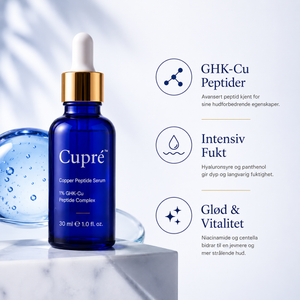 Cupré blå kobberpeptidserum 1%
