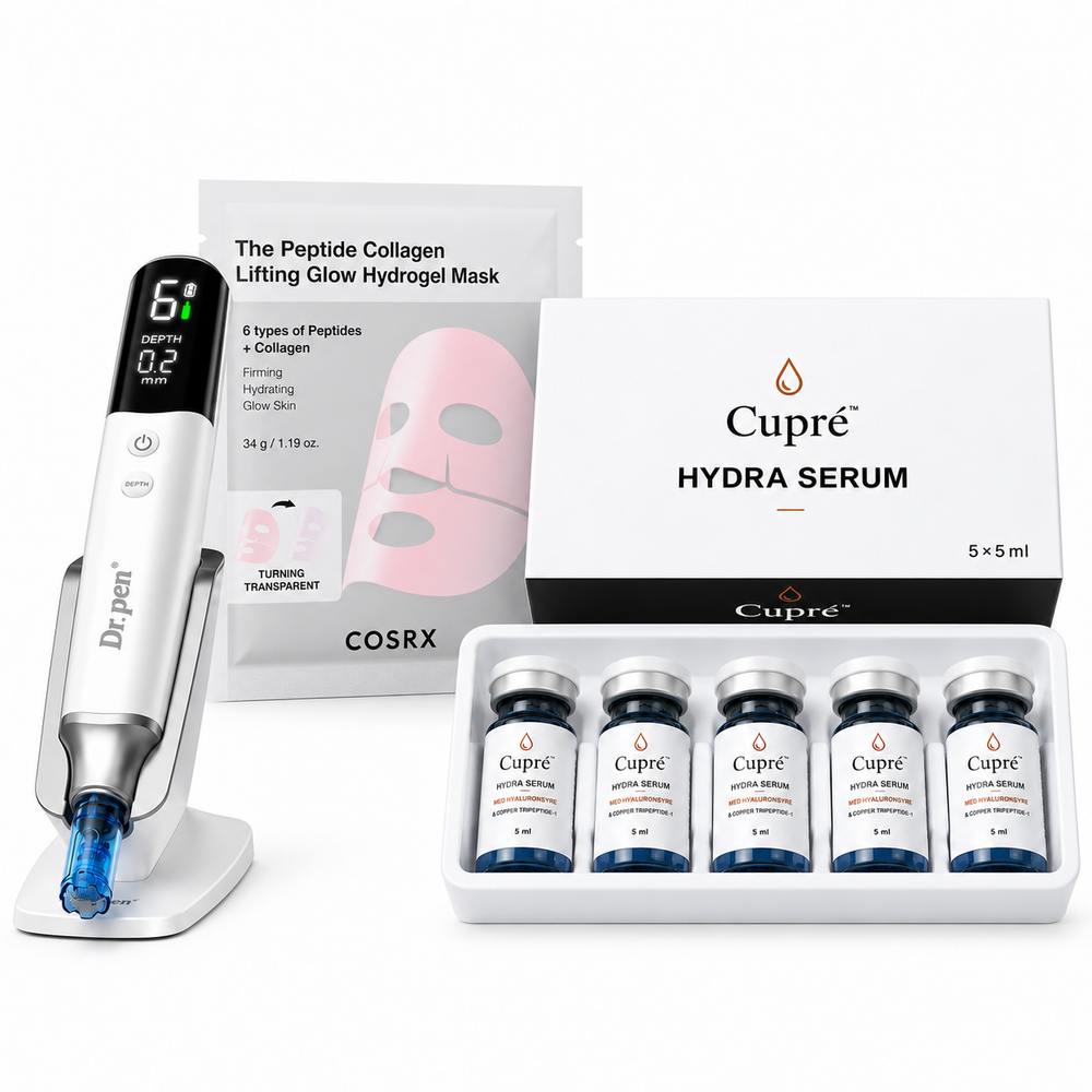 Cupré Microneedling Kit med Dr Pen M9