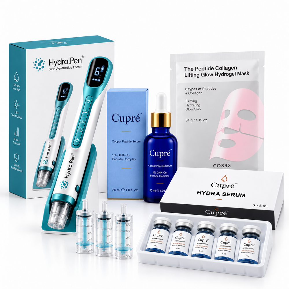 Skin booster kit Hydra Pen H6 & Cupré kobberpeptid serum