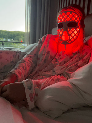 Glow Up Lumi™  Ultralett LED lys maske