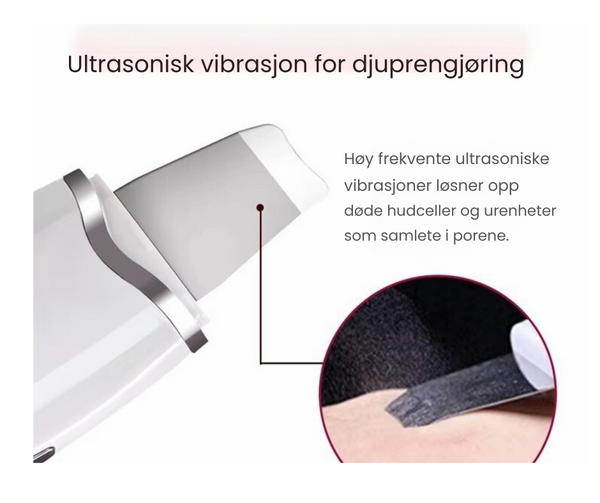 Clean UP Skinwawe™ - Ultrasonic skin scraper