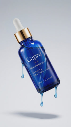 Cupré blå kobberpeptidserum 1%