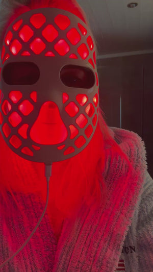 Glow Up Lumi™  Ultralett LED lys maske
